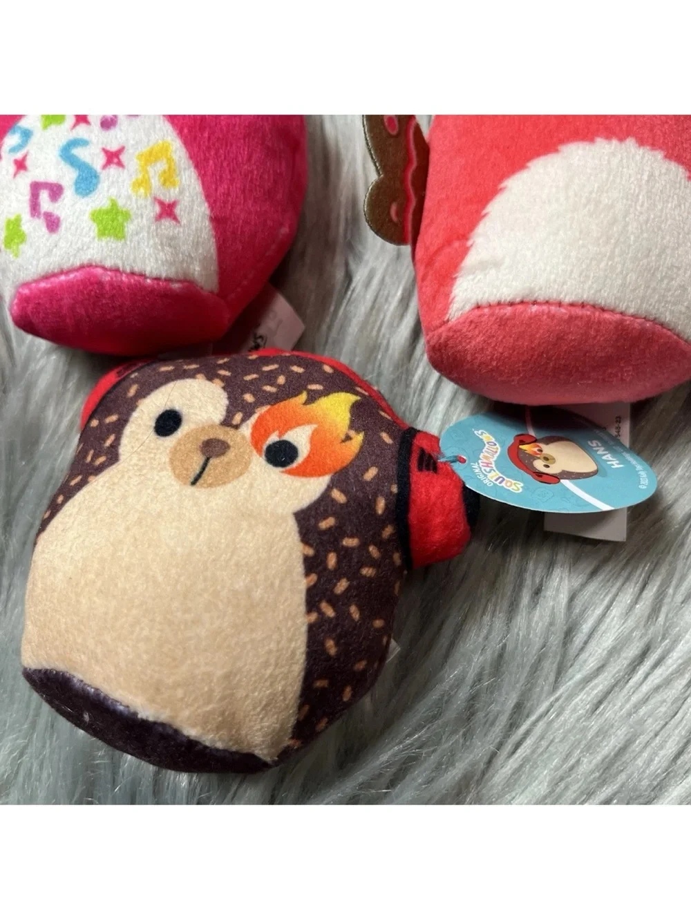 McDonald’s Squishmallow Bundle Of 3 Happy Meal Toys Hans Fifi Mirren